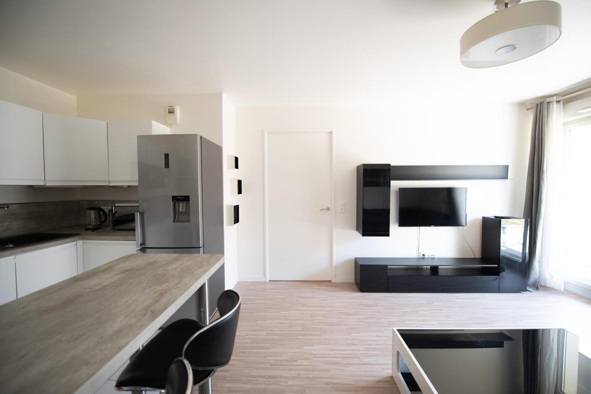 Appartements de 2 ou 3 chambres à 40 minutes de Paris Courcouronnes Quarto foto